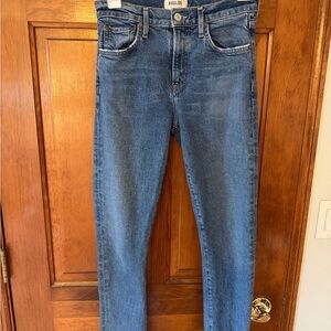 AGOLDE Toni Mid Rise Straight